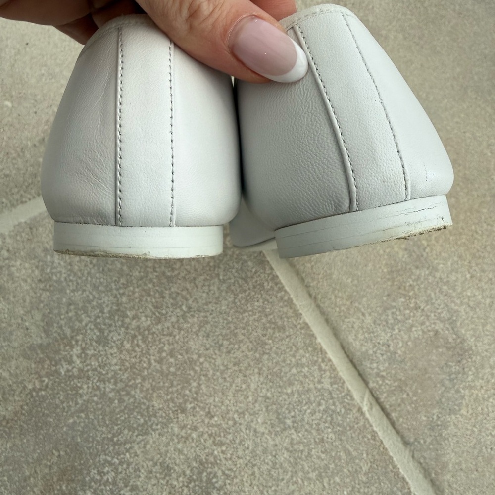 Chanel white Maryjane flats 38.5 - Picture 5 of 7